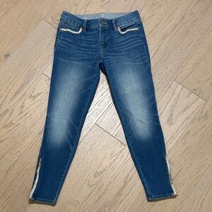 White House Black Market Women’s 4P Skinny Ankle Crop Jeans